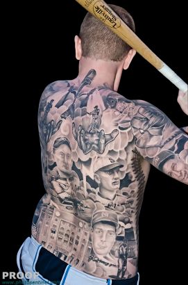 Pasco Baseball Fan\'s Tattoos Tell Story Of America\'s Pastime